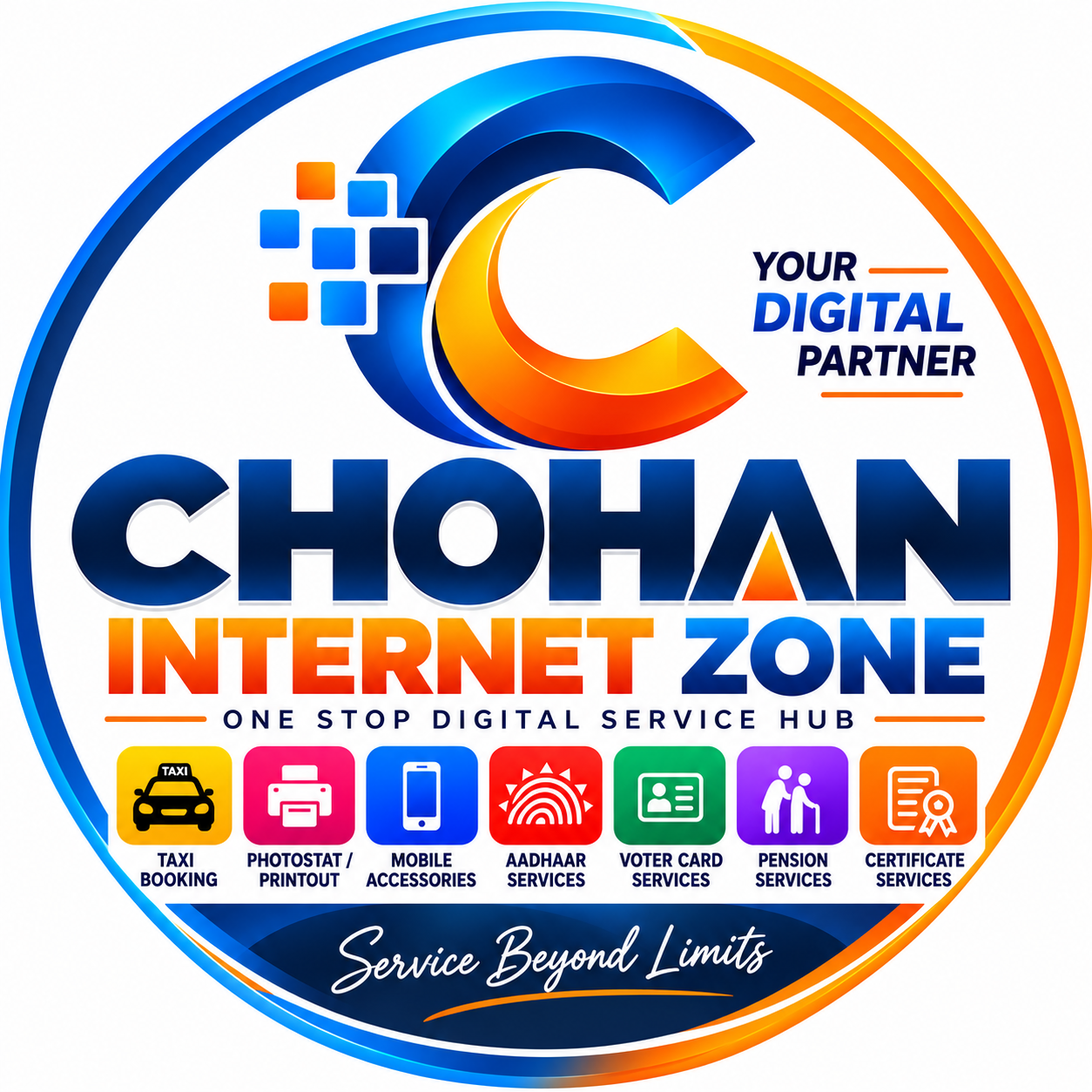 Chohan Internet Zone Logo